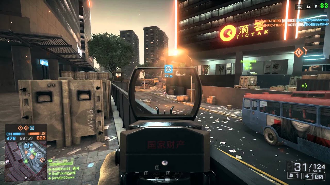 i5 4670K + EVGA GTX 770 FTW 4GB Battlefield 4 gameplay