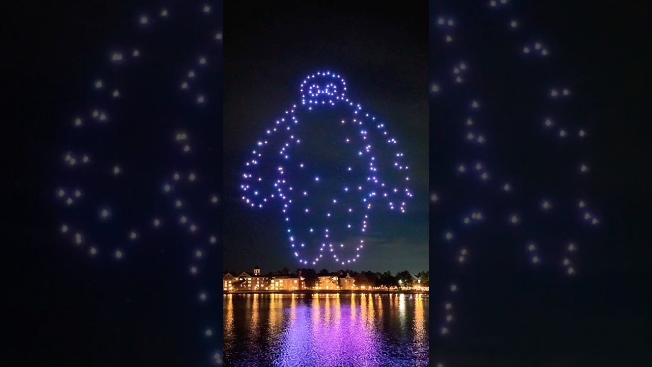 Big Hero 6 Takes Flight in Disney’s Epic Drone Show 
