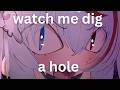 Please watch my hole so I don't get distracted