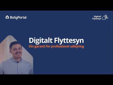 BoligPortal | Digitalt Flyttesyn | Din garanti for professionel udlejning