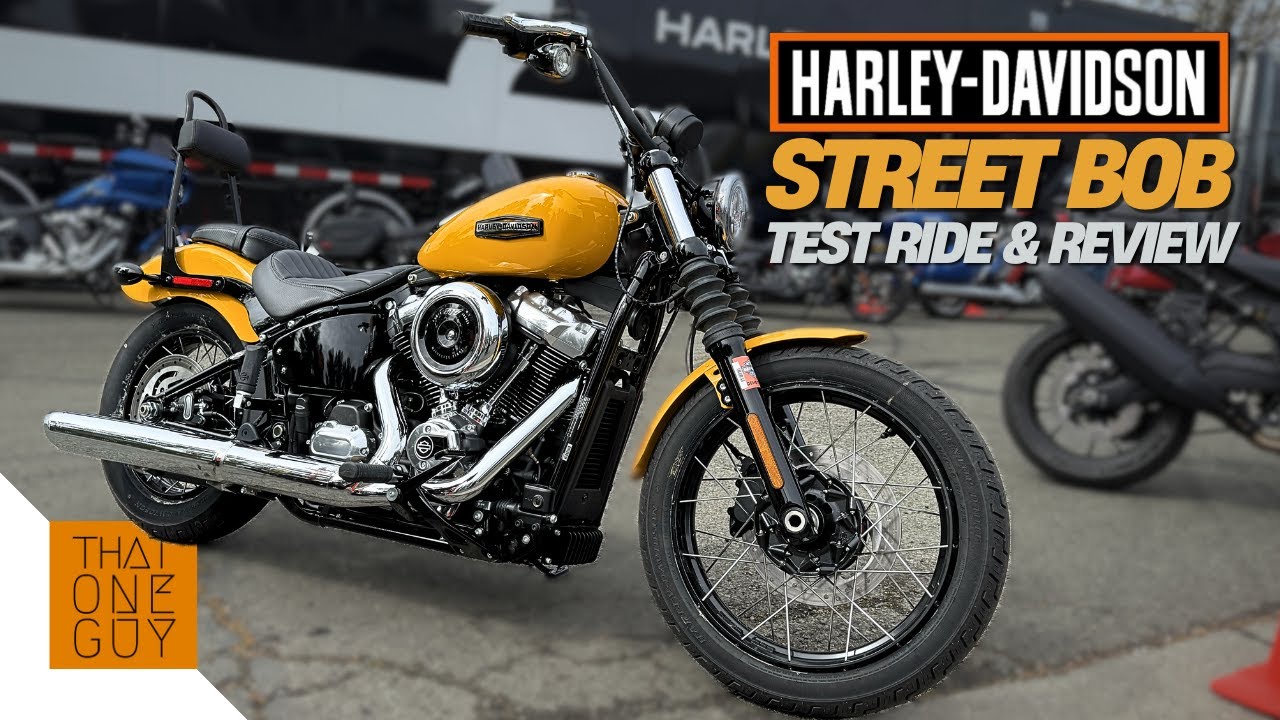 The NEW 2025 Harley-Davidson Street Bob 117 | Test Ride and Review