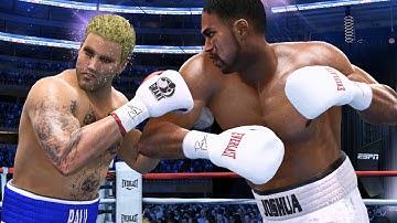 Anthony Joshua vs Jake Paul FULL FIGHT | Fight Night Champion AI Simulation (CPU vs CPU)