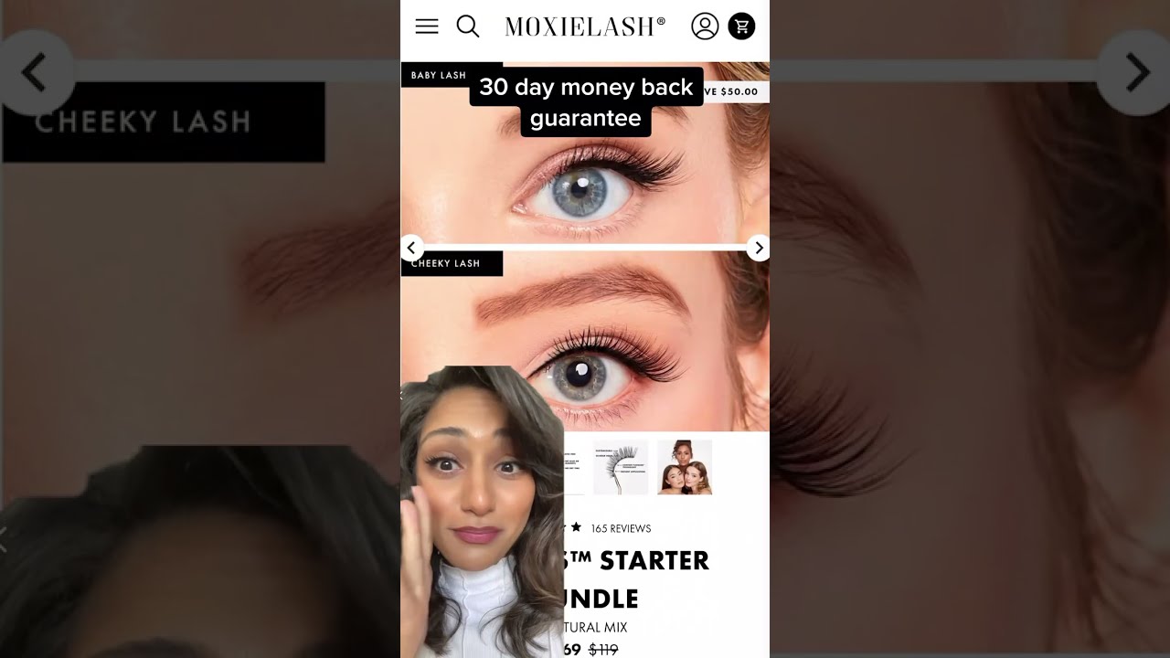 Nano-Grip Lashies for MoxieLash ad - SensitiveSkin