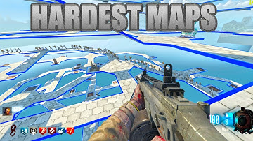 The HARDEST COD ZOMBIES Maps Ever Made! (Black Ops 3)