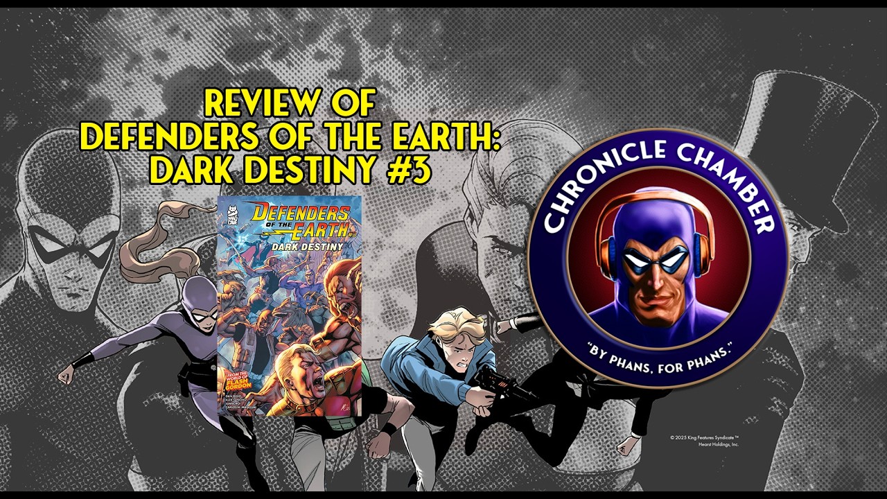Review: 'Defenders of the Earth: Dark Destiny #3' from Mad Cave Studios