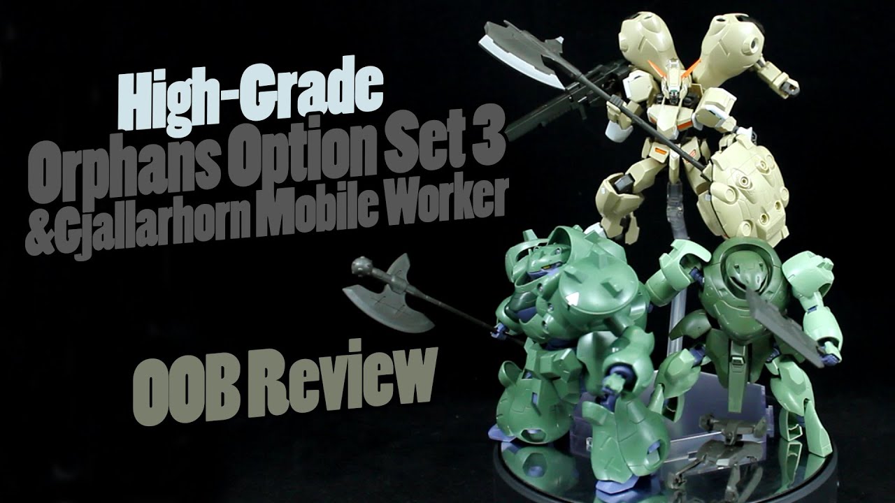 BANDAI HGIBA 003 Gundam Mobile Suit Opt Set 3 & Gjallarhorn Mobile Worker 1/144 BANDAI HGIBA 003 Gundam Mobile Suit Opt Set 3 & Gjallarhorn Mobile Worker 1/144