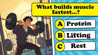 Test Your Body Fitness Knowledge | Unlock Your Body’s Strength! 💪 Myth or Fact? | Quiz Rad