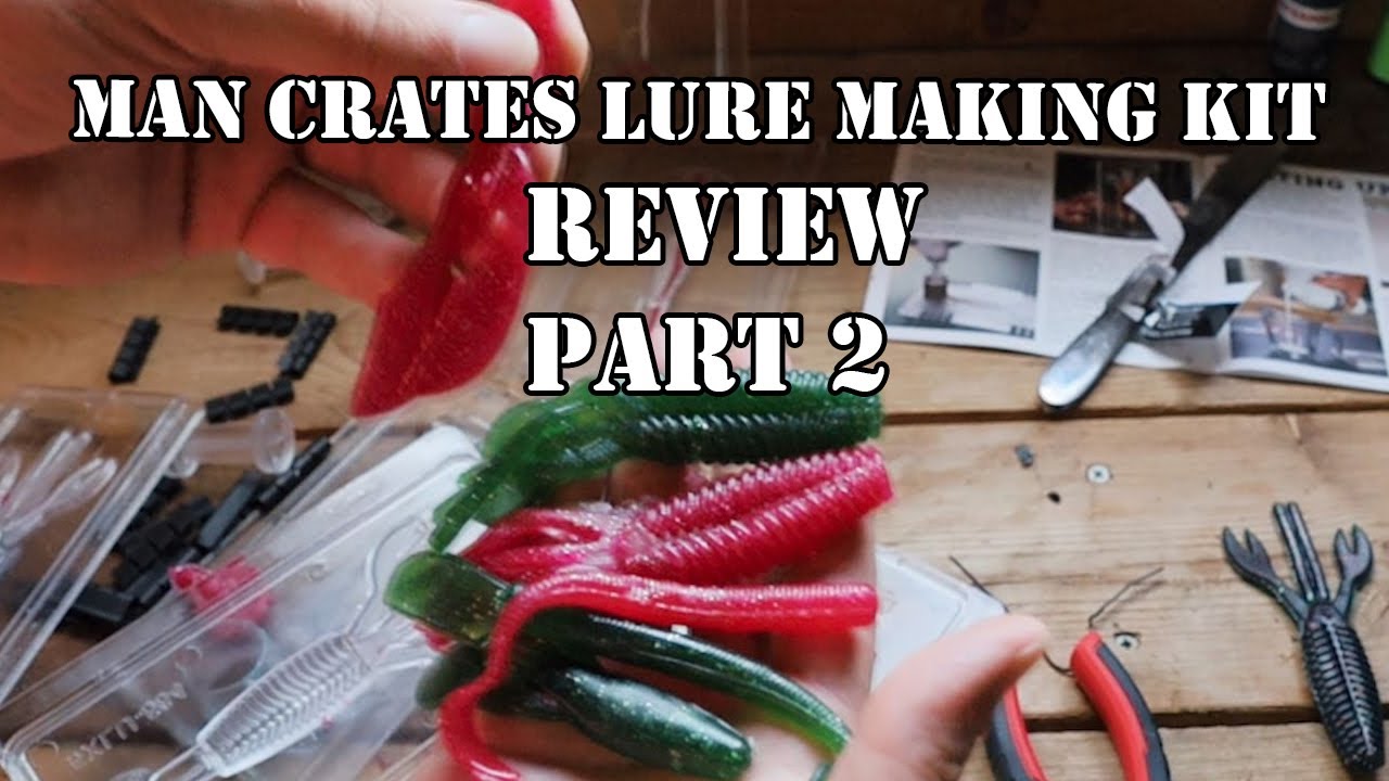 Man Crates Lure Making Kit Review (Part 2) YouTube