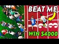 Beat Me In a Race, Win $4,000 vs BOSTON