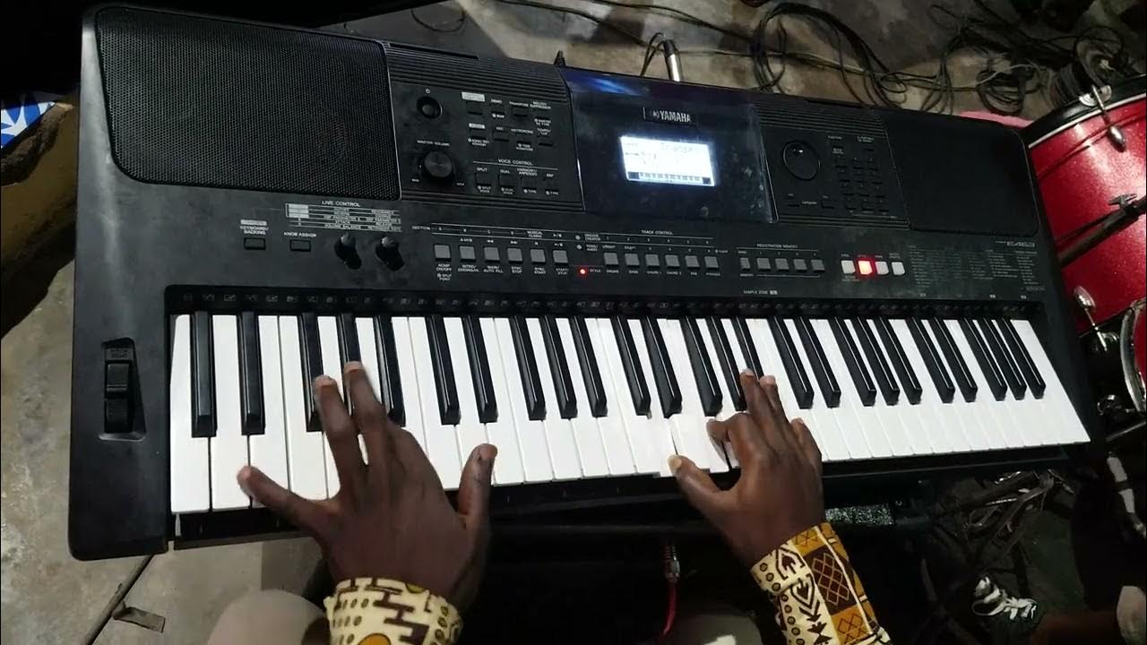 How to play Ghanaian praises with professional baseline movement.🔥🔥😱