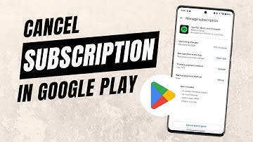 Hoe u uw abonnement in Google Play kunt opzeggen
