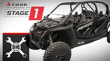 Polaris RZR Pro XP 4/Turbo R 4 Tusk UTV Stage 1 Upgrade Kit Install
