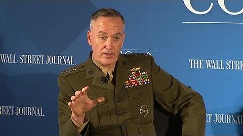 General Dunford on His Leadership Style