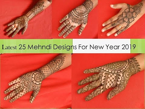 New Latest Arabic Mehndi Designs For Backhands Simple Beautiful