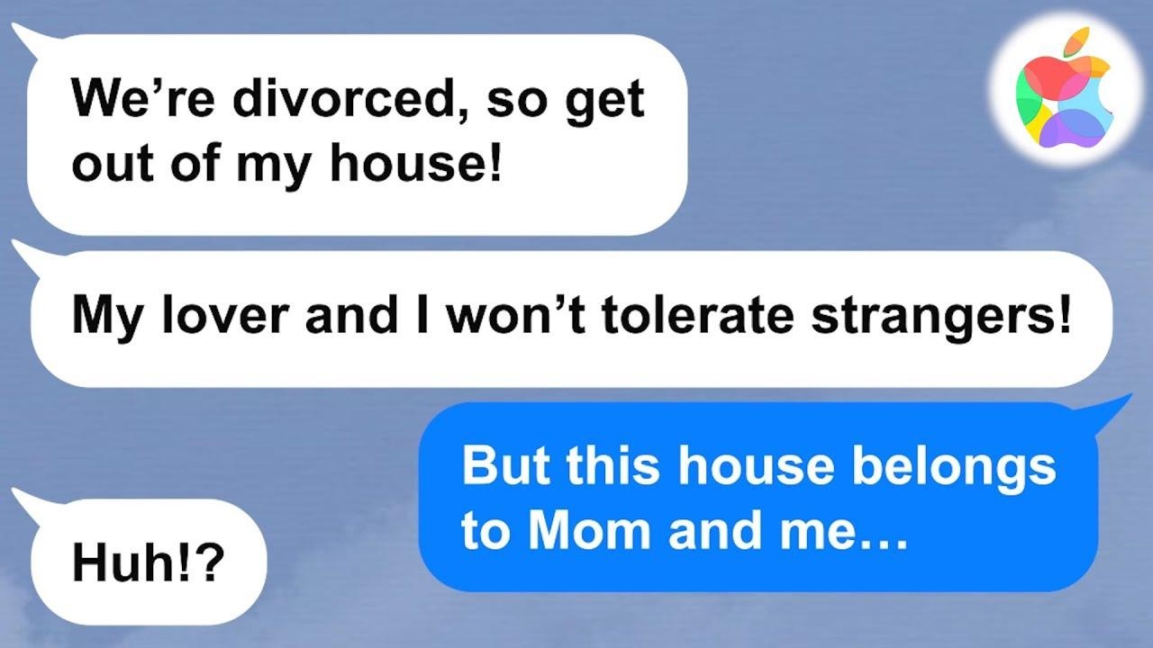 【Apple】I divorced my cheating husband, and he tried to kick my daughter and me out of my own hou