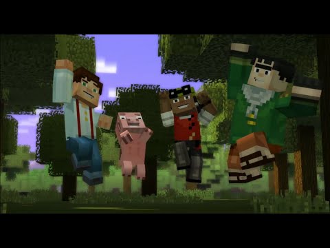 Видео: Minecraft Story Mode Первый запуск, проблемы, озвучка