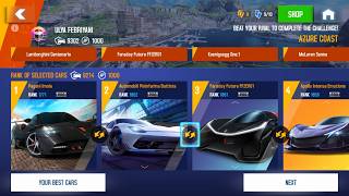 Asphalt 8 Gauntlet mode Pagani Imola Challenge