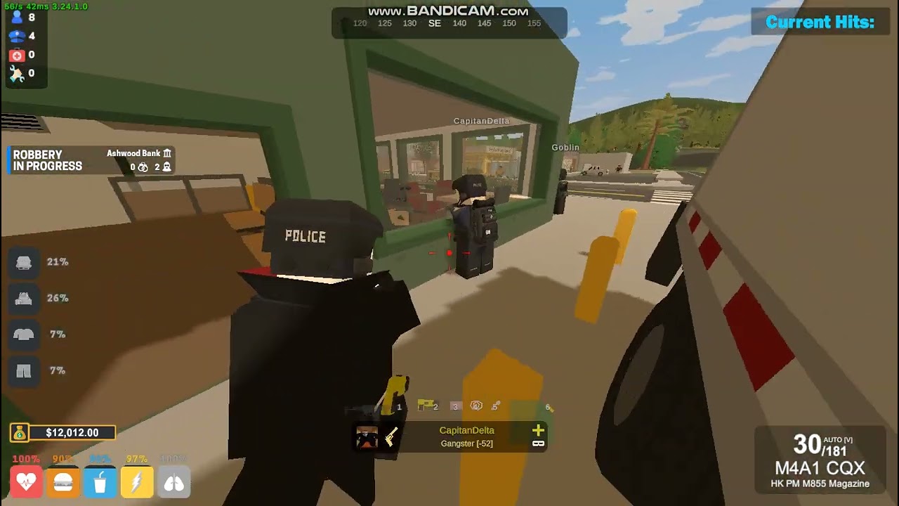 Unturned Crest RP - Bank robbery