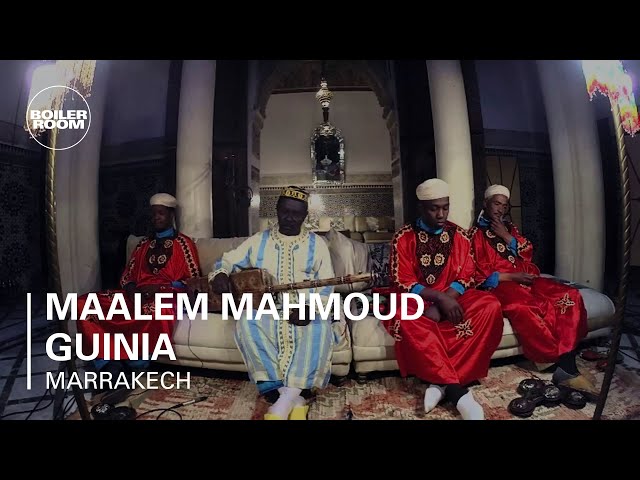 Maalem Mahmoud Guinia Boiler Room Marrakech Live Performance class=