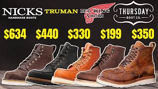 Whats the Difference Between Thursday Black Label and Regular Boots - Builder, Diplomat