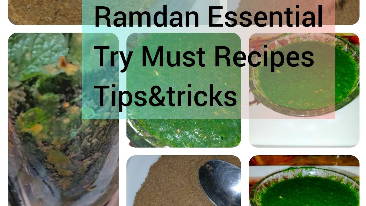 Ramdan Essentials||must try||So hurry Up|| Appa ka Kitchen||in urdu ...