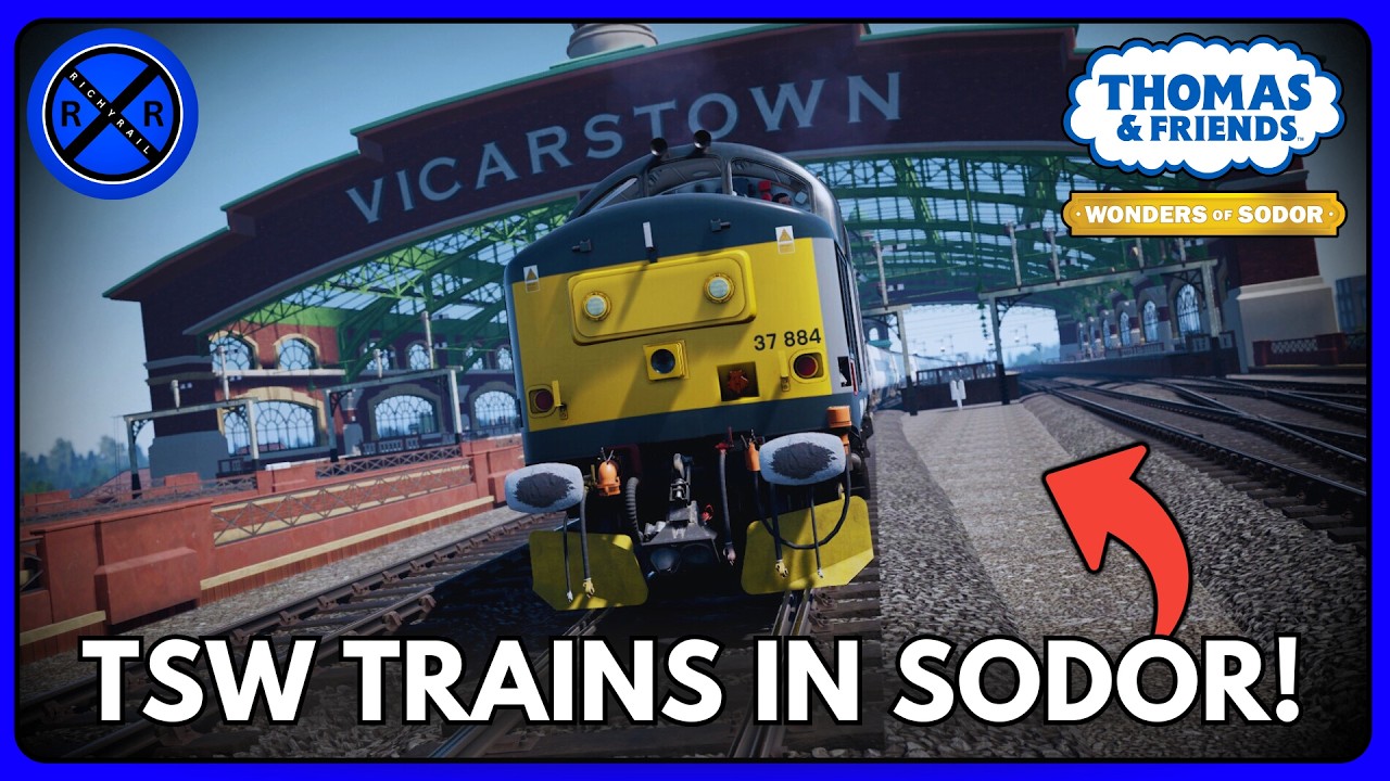 Can You SPAWN TSW TRAINS in Thomas & Friends: WONDERS OF SODOR?! - YouTube