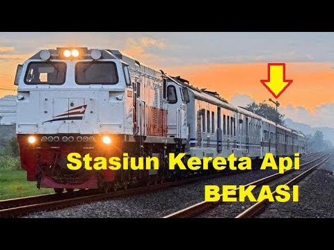 Stasiun Kereta Api Bekasi YouTube Stasiun Kereta Api Bekasi YouTube