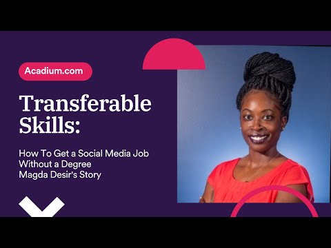 How to get a social media job without a degree: Magda Desir's story