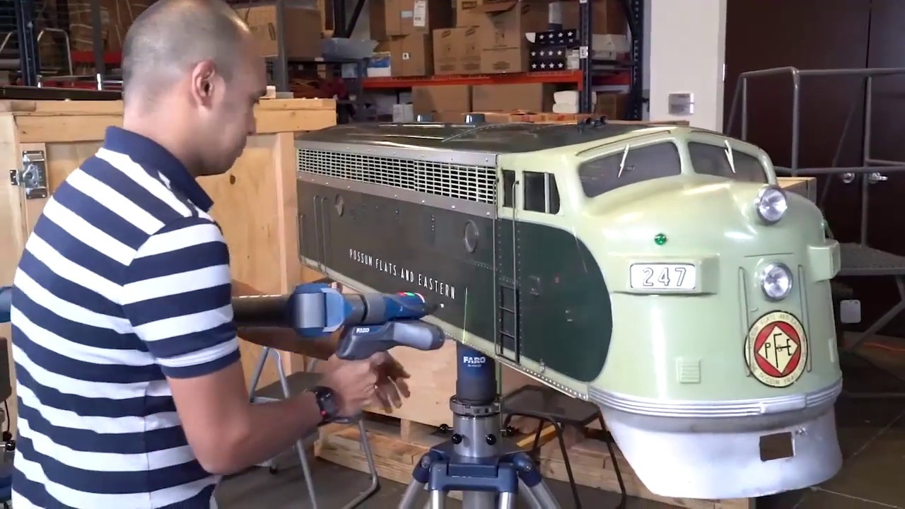 FARO Prizm Laser Line Probe and 8Axis Quantum ScanArm YouTube