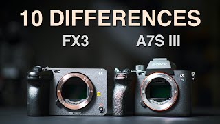 Sony FX3 vs A7S III - 10 Differences!