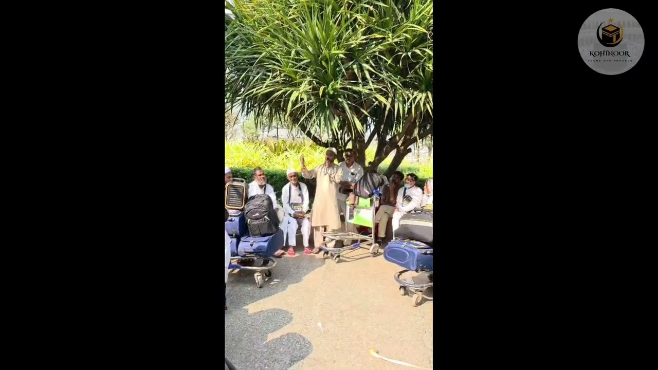 Group:37 part 07 Mumbai to Jeddah Rawangi By Kohinoor Tours And Travel Hajj And Umrah Indi 