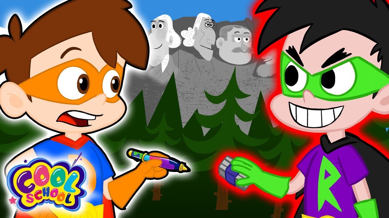 Drew Saves Mount Rushmore A Drew Pendous Superhero Story Cartoons For Kids Cool School Stories Safe Videos For Kids - cruelbacon tycoon roblox