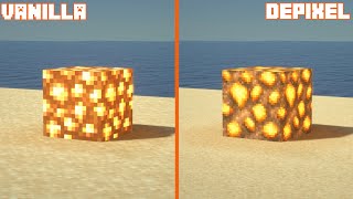 Vanilla vs Depixel | Texture Comparison