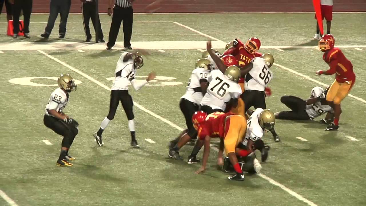 YATES v. NORTH FOREST Football Highlights