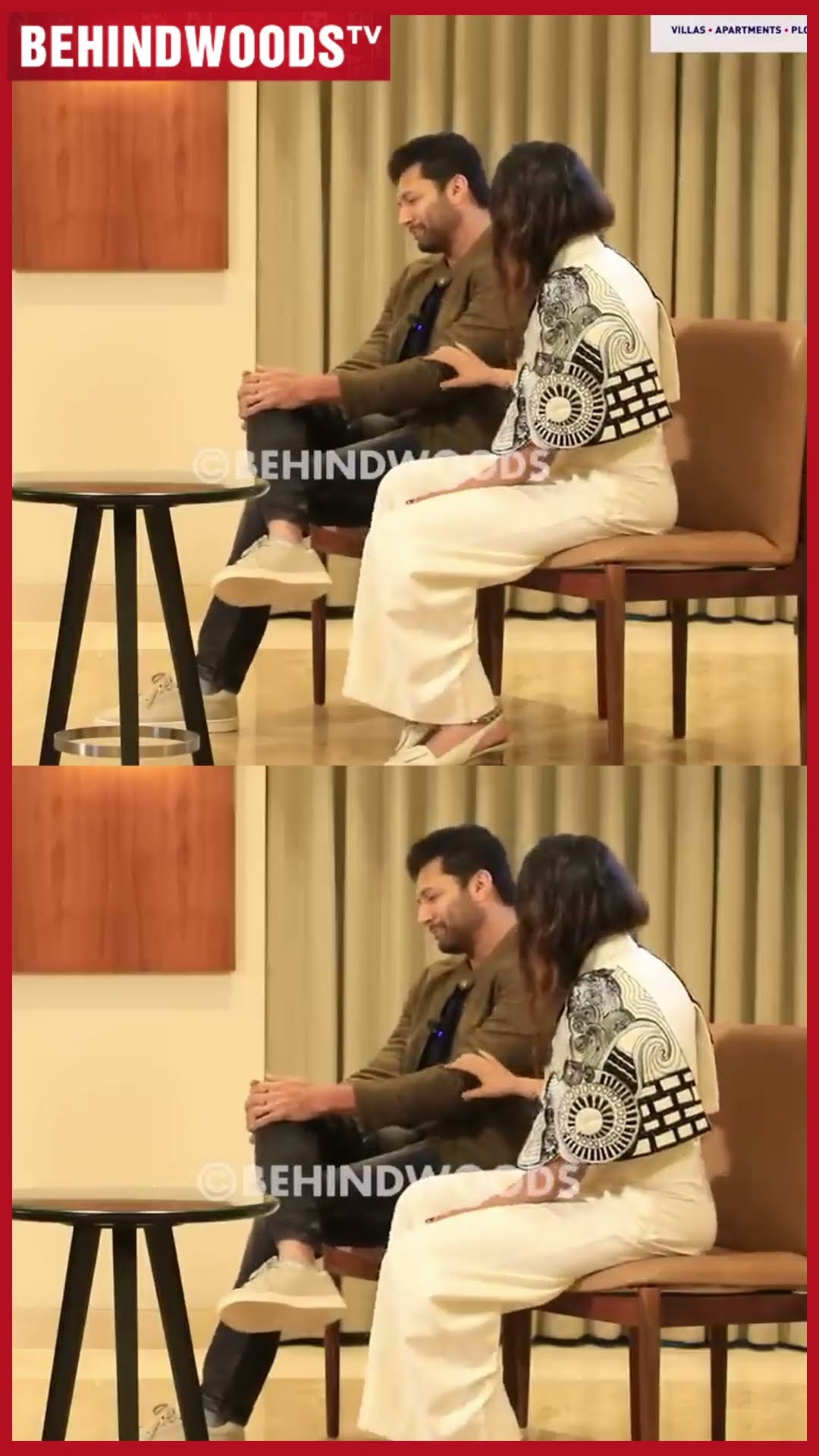 Keerthy Suresh மாதிரி நடிச்சு காட்டிய Jayam Ravi ? விழுந்து,விழுந்து சிரித்த Keerthy Suresh