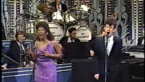 Lyle Lovett & Francine Reed on Johnny Carson's show, 2nd appearance 1989