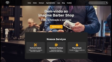 Como criar um site profissional para barbearia do ZERO! Com HTML + CSS + JavaScript