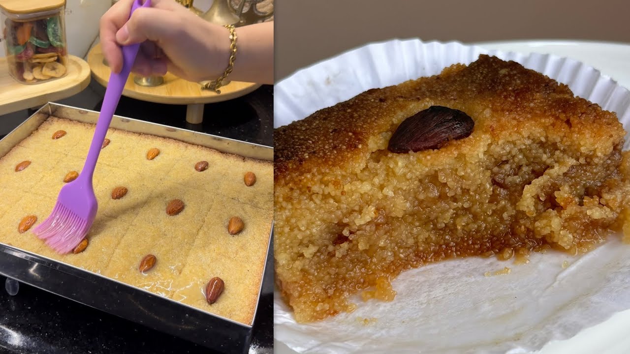 قلب لوز محشي بطريقة مبسطة وسهلة👌ناجح بسيف عليه🤭هذ الوصفة لي راح تنسيك فيهم كامل🤤معسل وطري😍ويذوب فلفم