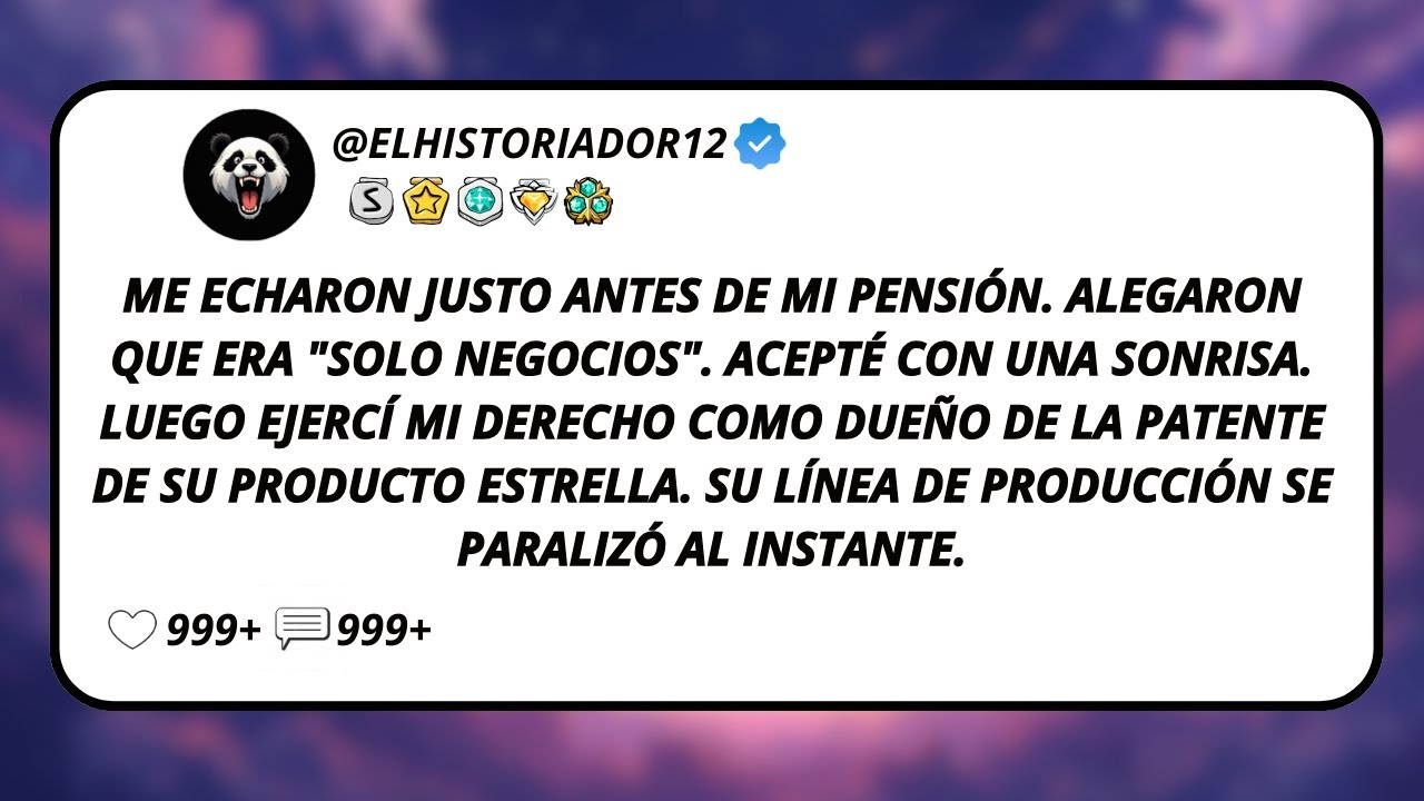 Me Echaron Justo Antes De Mi Pensión. Alegaron Que Era 