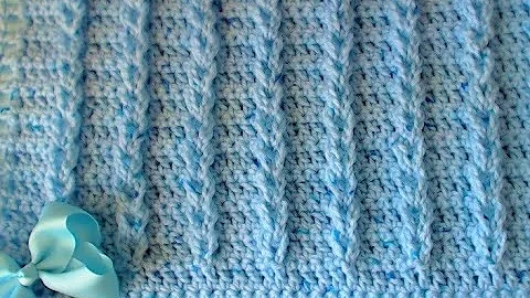 (NEW) Crochet blankets. Crochet "Jacobs Ladder"  (...