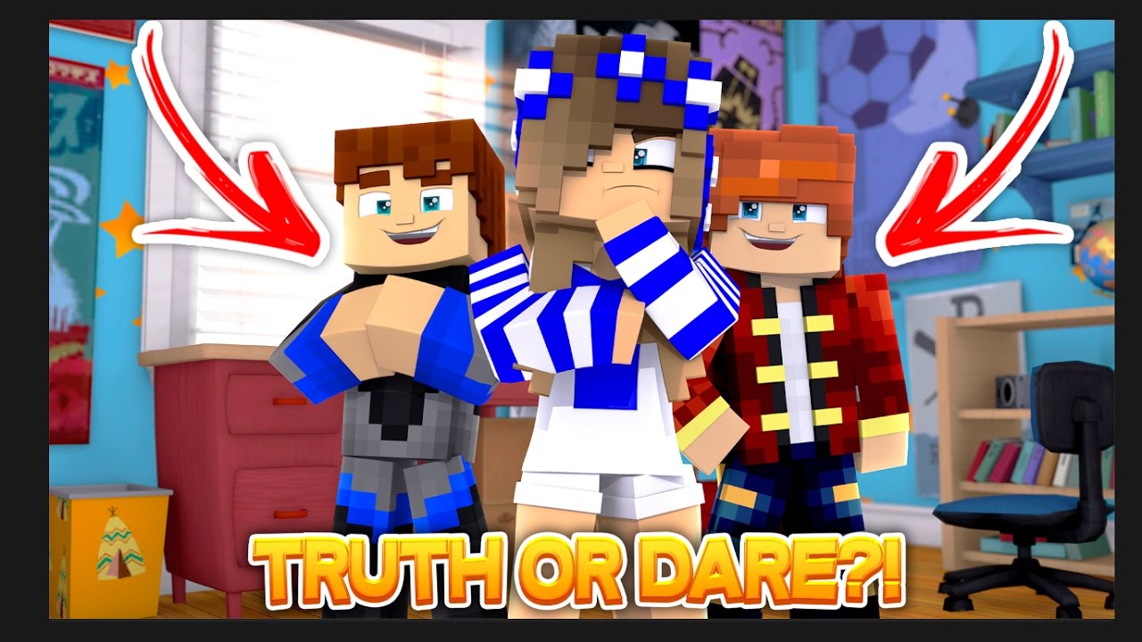 TRUTH OR DARE?! SCUBA STEVE OR LITTLE LEO?! w/Little Carly (Minecraft Roleplay)