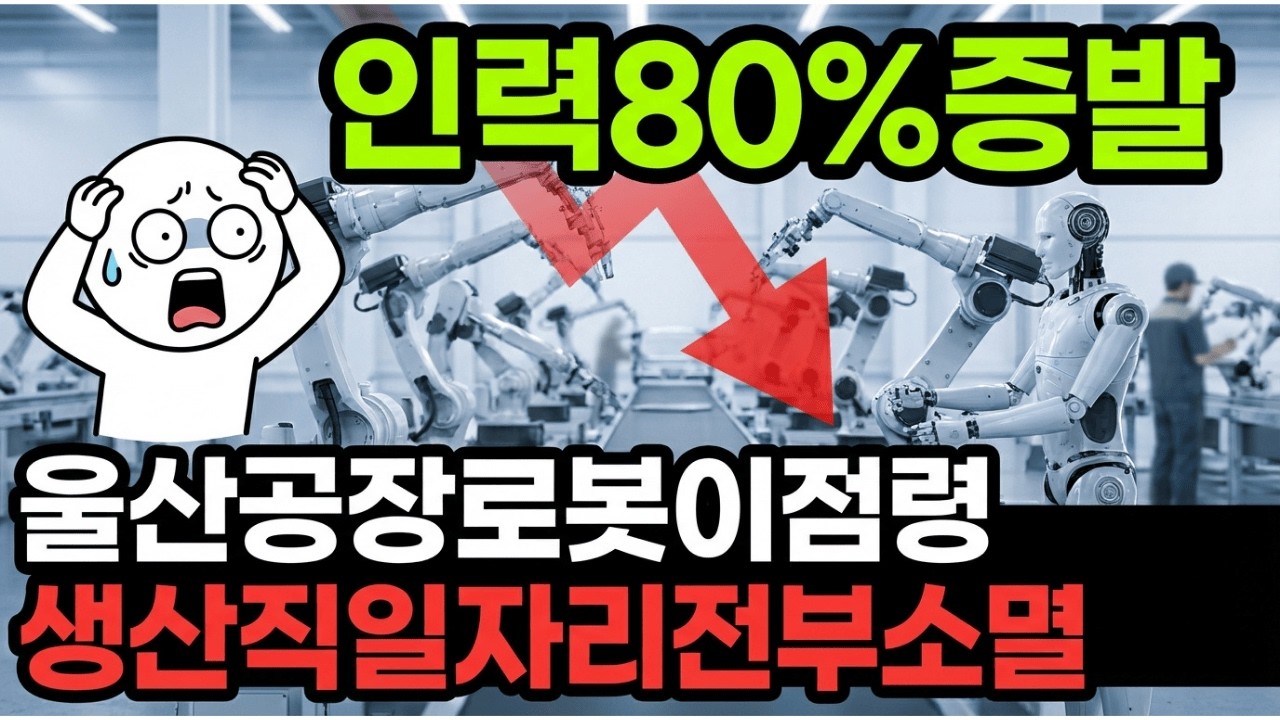 파업할수록 앞당겨지는 해고, 로봇에게 일자리를 뺏긴 킹산직의 비극