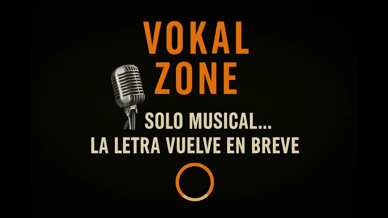 🎤 Esclavo y Amo 💔🎶 | Karaoke para cantar con el alma ✨ VOKAL ZONE