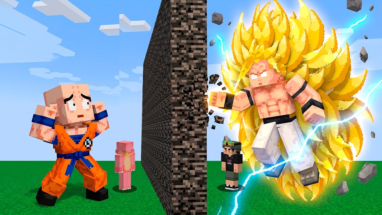 Hice TRAMPAS en BATALLAS de DRAGÓN BALL en Minecraft
