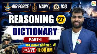 Dictionary -1 / Airforce Reasoning Classes 2026 / Navy Reasoning Classes /Airforce