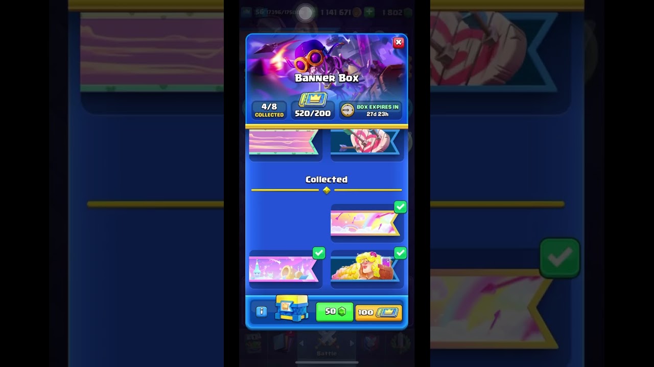 Finish the banner at the start of the season 920 token 