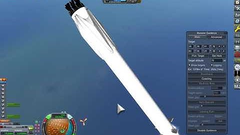 Automated Falcon 9 Boostback and Landing on Realism Overhaul