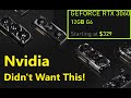 This is not the RTX 3060 Nvidia Wanted