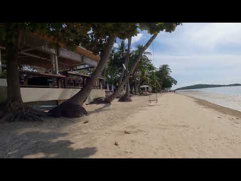 Chaweng Beach South, Koh Samui, Thailand | Walking 4K 🇹🇭