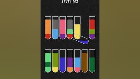 【Water Sort Puzzle】 Level 293